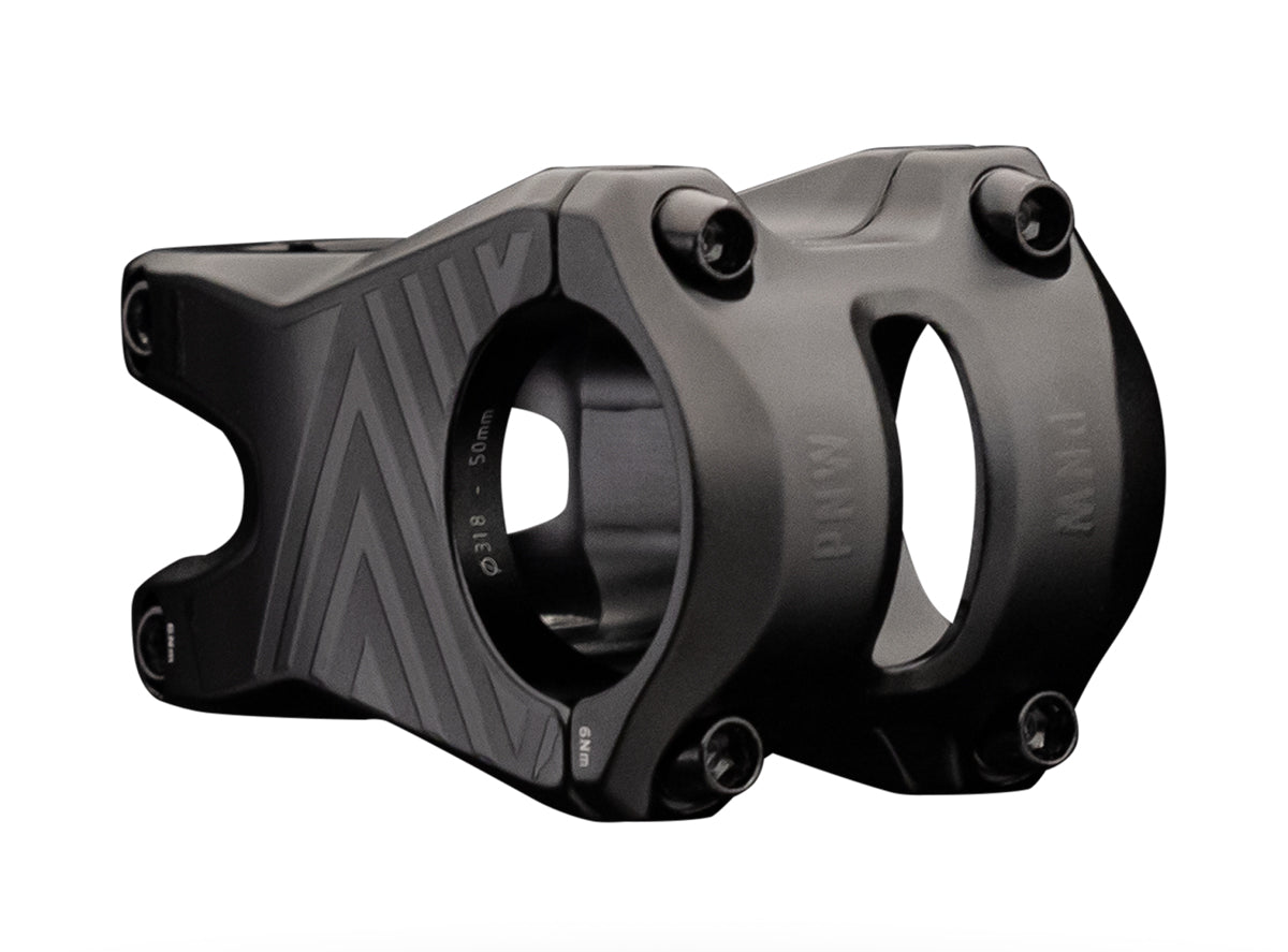 PNW Range Gen 3 MTB Stem - 31.8mm - GoPro Mount - Black Black 40mm - 1.1/8" 