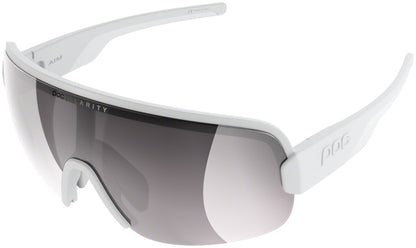 POC Aim Sunglasses - Hydrogen White Hydrogen White Violet - Silver Mirror Lens 
