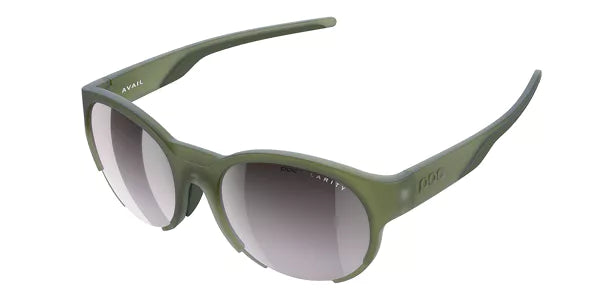 POC Avail Sunglasses - Epidote Green Translucent Epidote Green Translucent Brown - Silver Mirror Lens 
