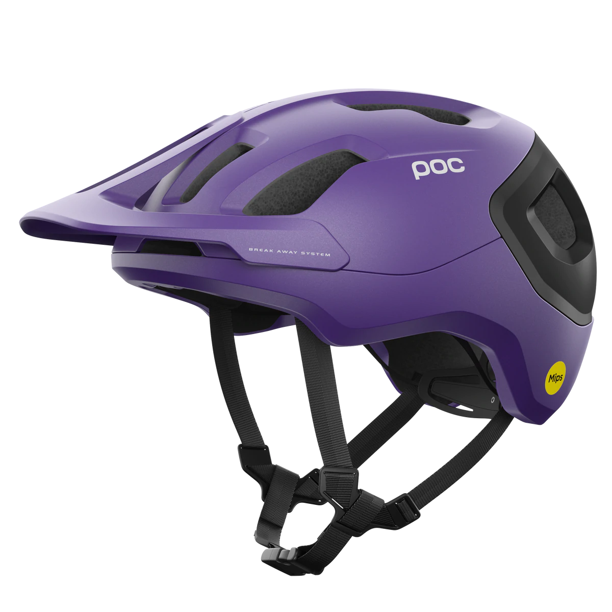 POC Axion Race MIPS MTB Helmet - Sapphire Purple-Uranium Black Metallic-Matt Sapphire Purple - Uranium Black Metallic - Matt X-Small 