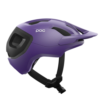 POC Axion Race MIPS MTB Helmet - Sapphire Purple-Uranium Black Metallic-Matt