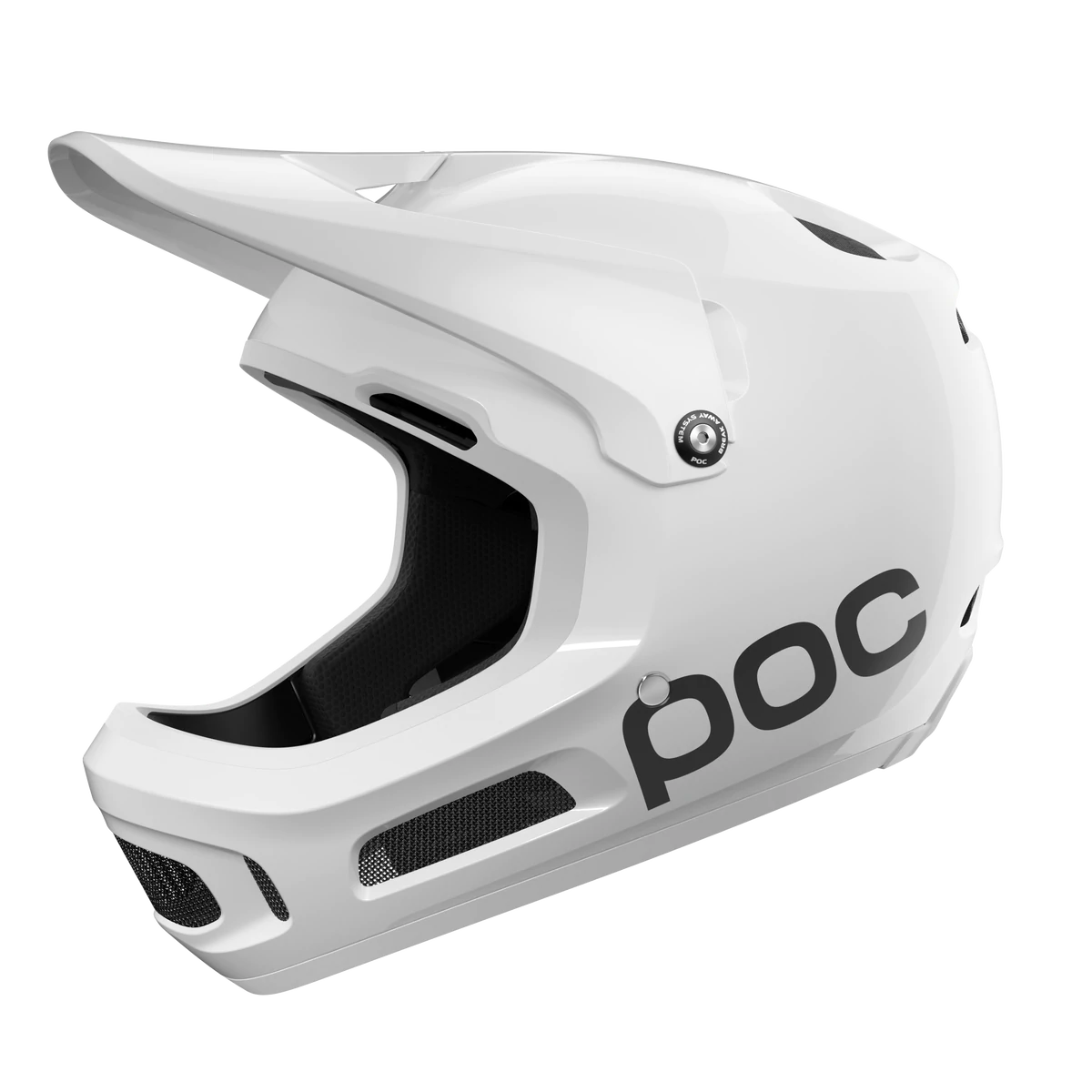 POC Coron Air MIPS Full Face Helmet - Hydrogen White Hydrogen White Small 