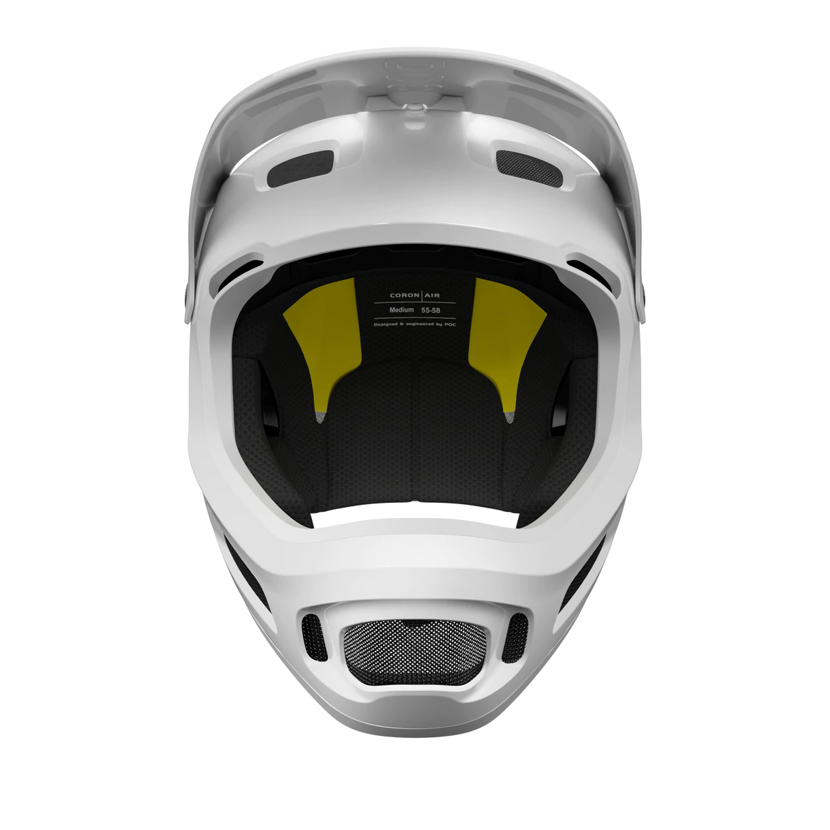 POC Coron Air MIPS Full Face Helmet - Hydrogen White
