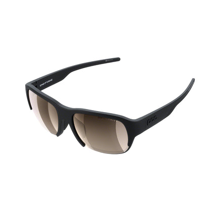 POC Define Performance Sunglasses - Uranium Black Uranium Black Brown - Silver Mirror Lens 