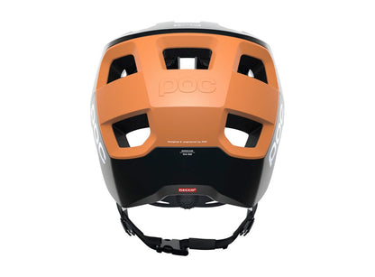 POC Kortal MTB Helmet - Uranium Black-Light Citrine-Orange Matt