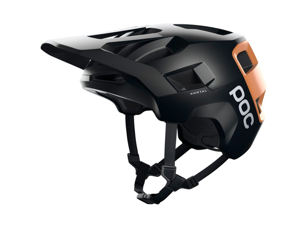 POC Kortal MTB Helmet - Uranium Black-Light Citrine-Orange Matt Uranium Black - Light Citrine - Orange Matt Medium/Large 