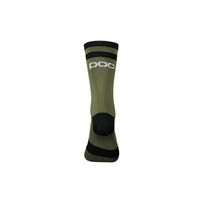 POC Lure Long MTB Sock - Epidote Green-Uranium Black