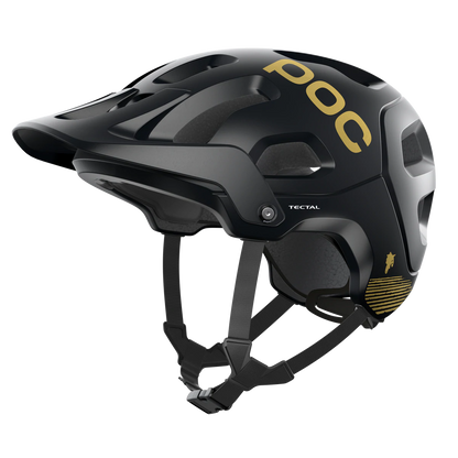 POC Tectal MTB Helmet - Fabio Edition - Uranium Black Matt-Gold Uranium Black Matt - Gold Small 