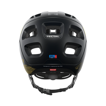 POC Tectal MTB Helmet - Fabio Edition - Uranium Black Matt-Gold