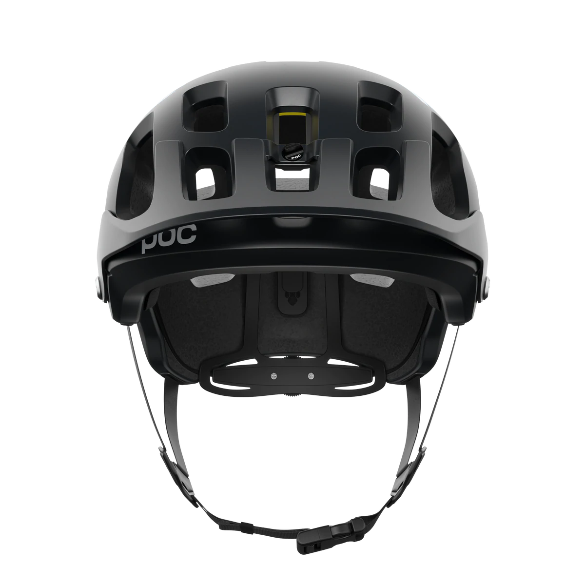 POC Tectal Race MIPS MTB Helmet - Uranium Black-Hydrogen White Matt