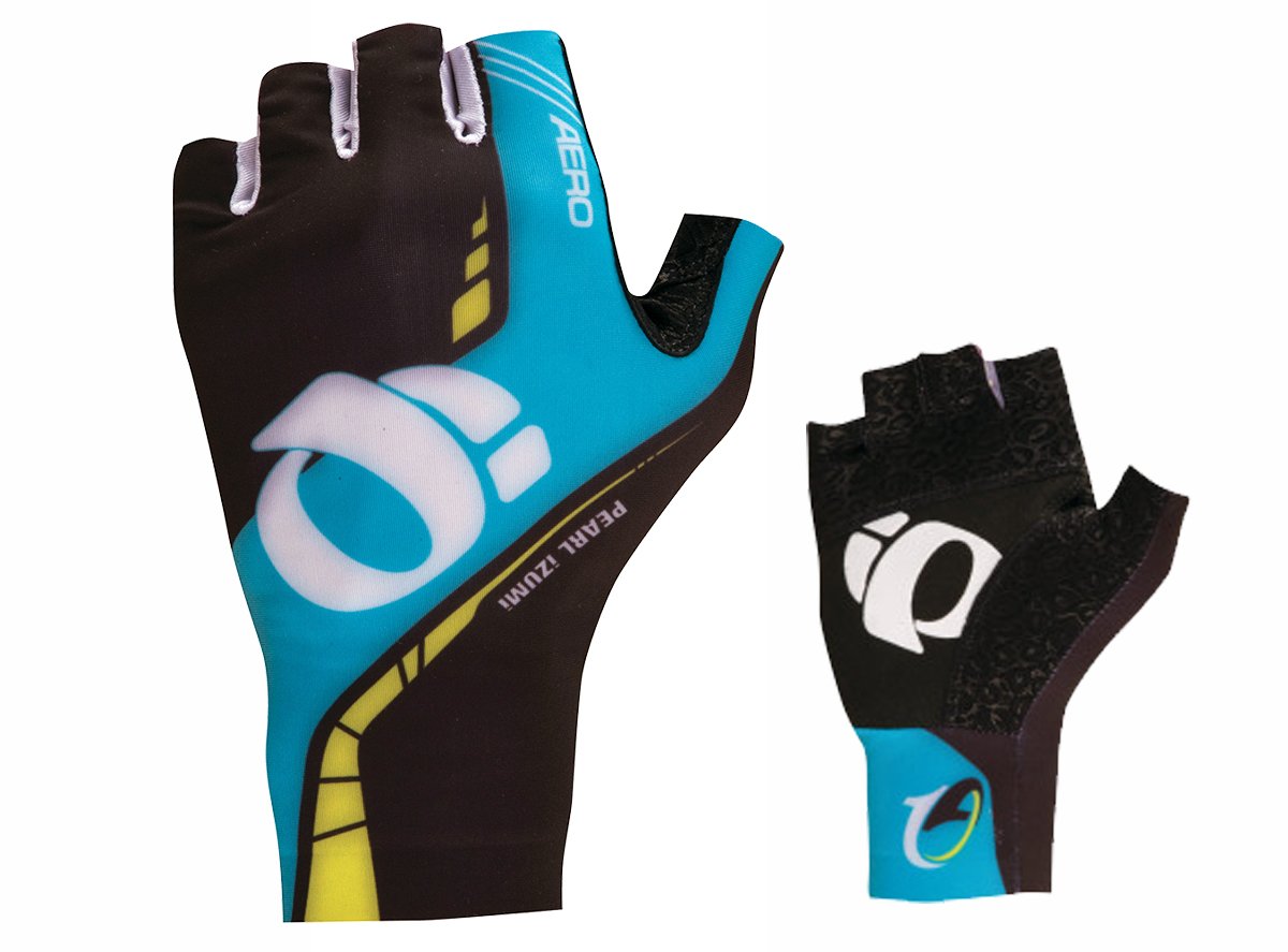 Pearl Izumi PRO Aero Road Glove - Black-Electric Blue Black - Electric Blue Small 