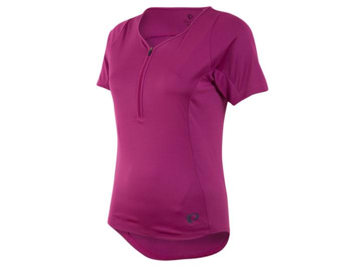 Pearl Izumi Canyon Short Sleeve MTB Jersey - Womens - Purple Wine Purple Wine Large 