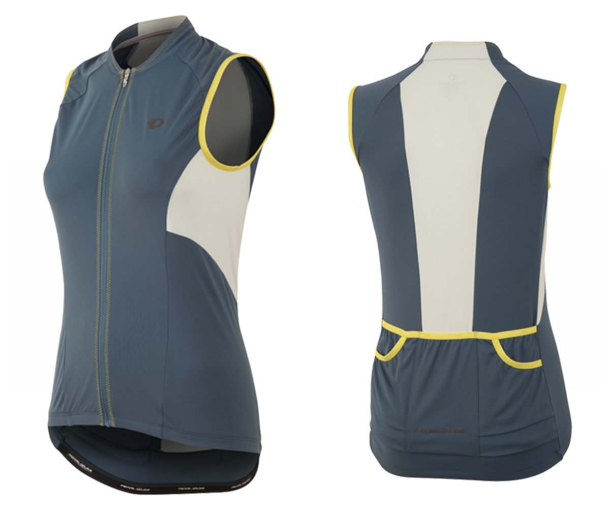 Pearl Izumi Elite Escape Sleeveless Road Jersey - Womens - Blue Steel Blue Steel Medium 