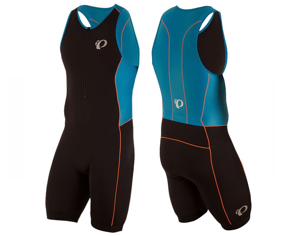 Pearl Izumi Elite Pursuit TRI Suit - Black-Bel Air Blue Black - Bel Air Blue X-Small 