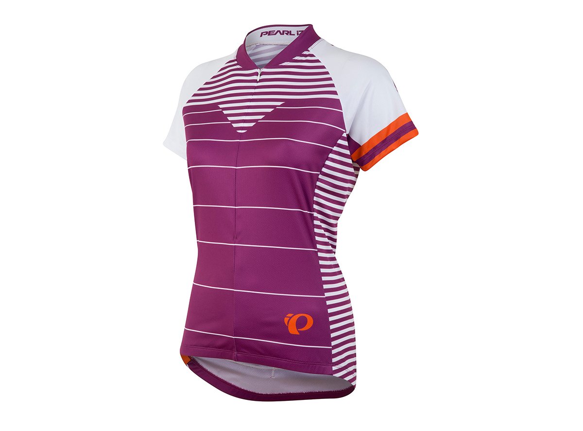 Pearl Izumi Select Ltd Short Sleeve Road Jersey - Womens - Moto Purple Wine Moto Purple Wine X-Small 