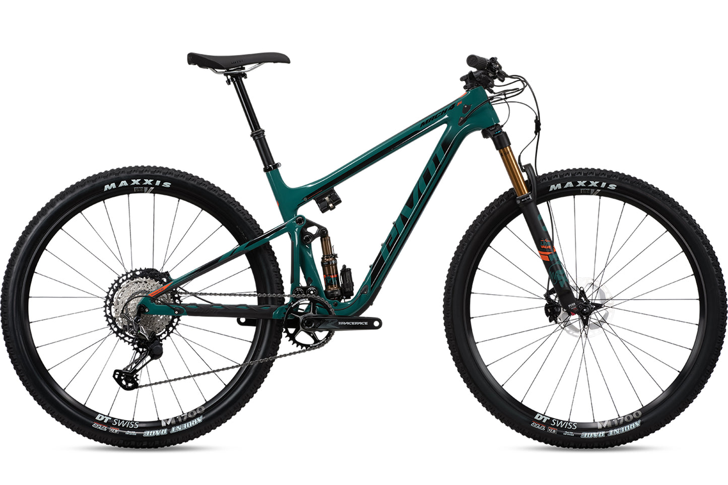Pivot Mach 4 SL 29 - Pro XT/XTR Live Valve - Deep Lake Blue - 2022 Deep Lake Blue Medium 120mm Fork