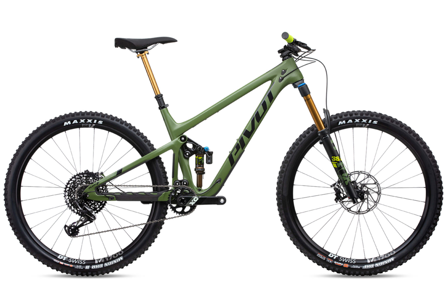 Pivot Switchblade 29 - Pro X01 - Treeline Green - 2022 Treeline Green Medium 