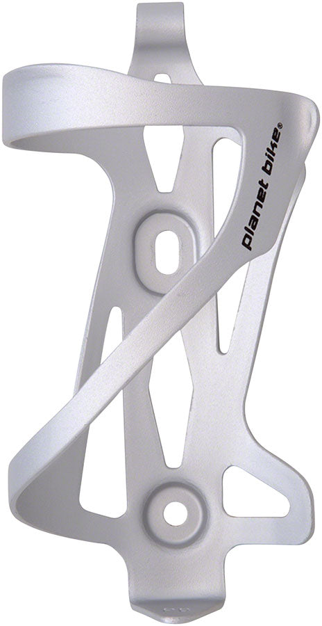 Planet bike Side Loader Aluminum Bottle Cage - Silver Silver  