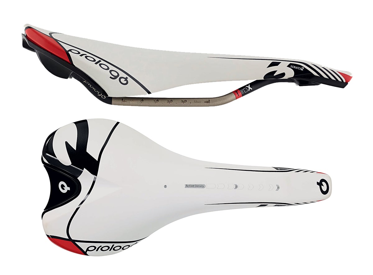 ProLogo Scratch-2 TiroX Saddle - OE - White-Black White - Black  