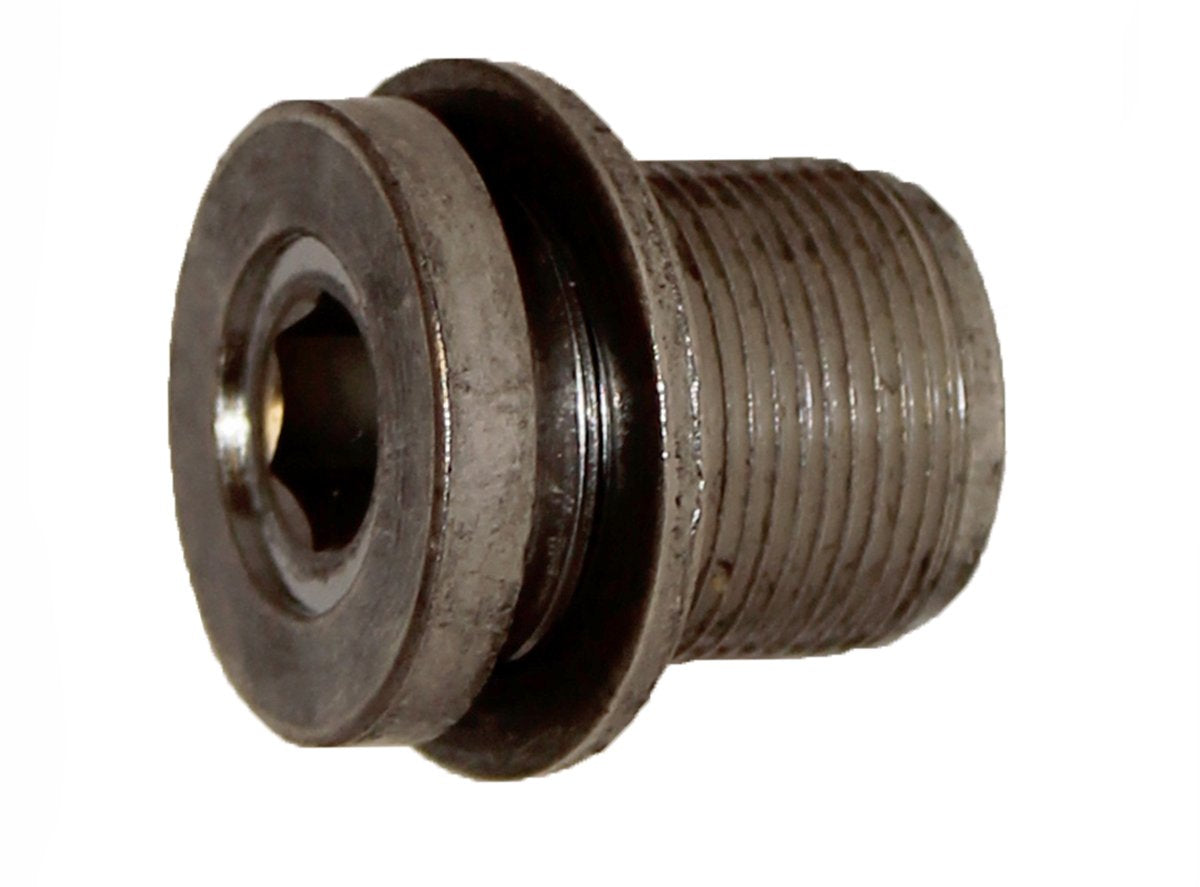 Race Face Self Extracting M18 Crank Bolt - Silver-Black Silver - Black 8mm Allen Bolt with 10mm Allen Caps M18 - Diablous - Evolve DH - Atlas FR