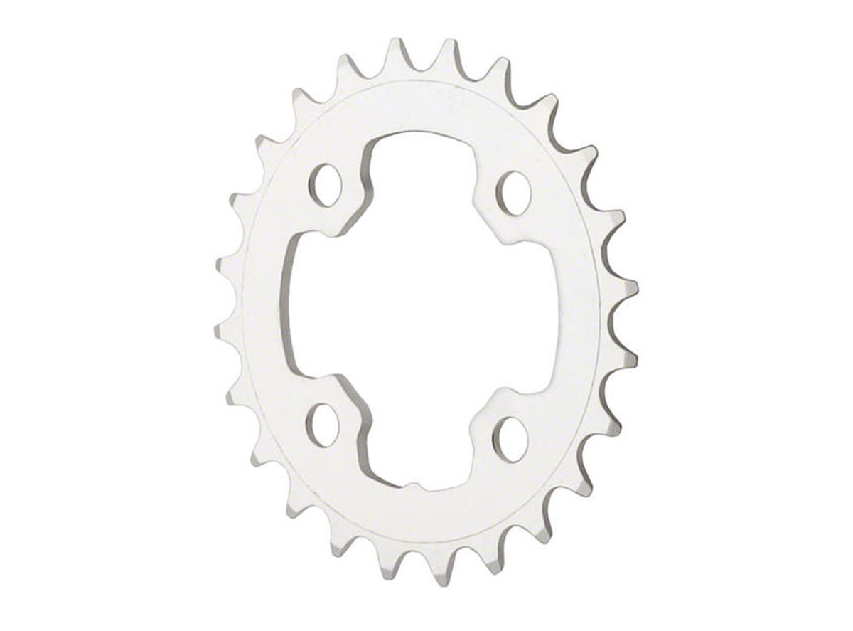 Race Face Race 9 Spd Chainring - 4 Bolt - Silver Silver 22t - 64mm 