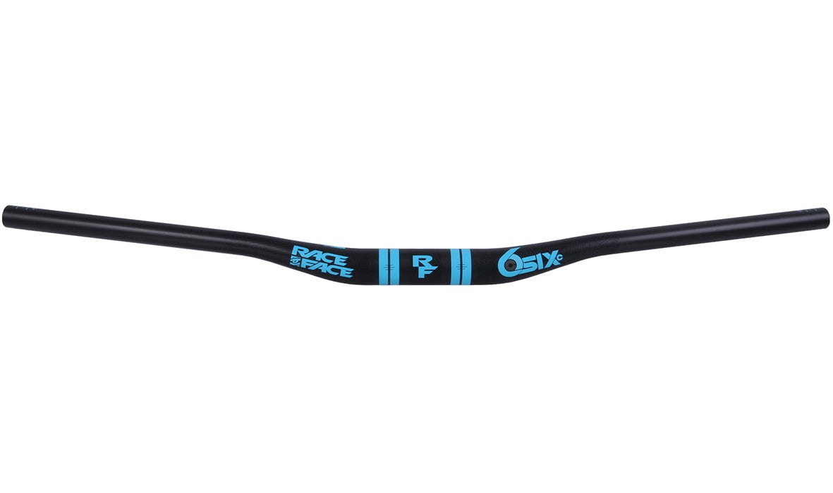 Race Face SIXC Carbon Riser Handlebar - 35mm - Blue Blue 820mm - 35.0mm - 20mm 
