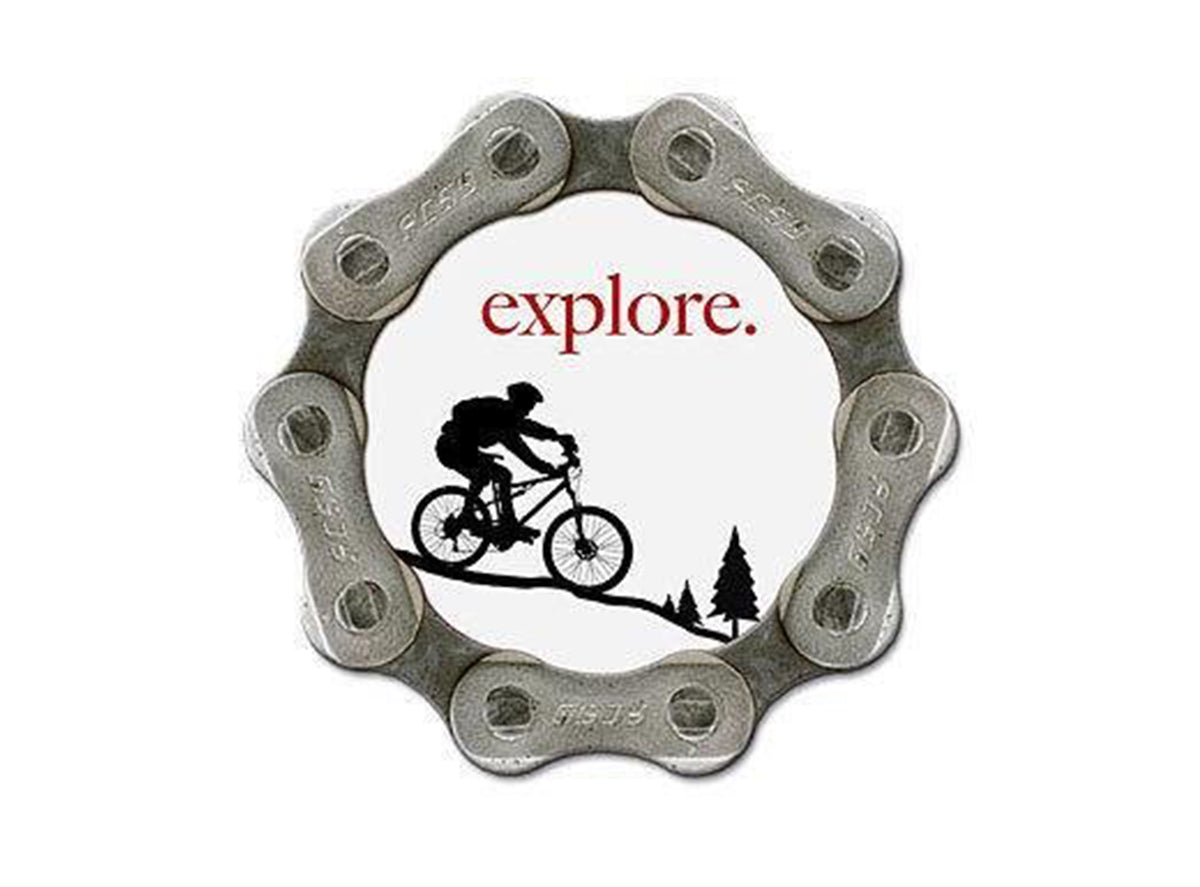 Resource Revival Bike Chain Magnet
