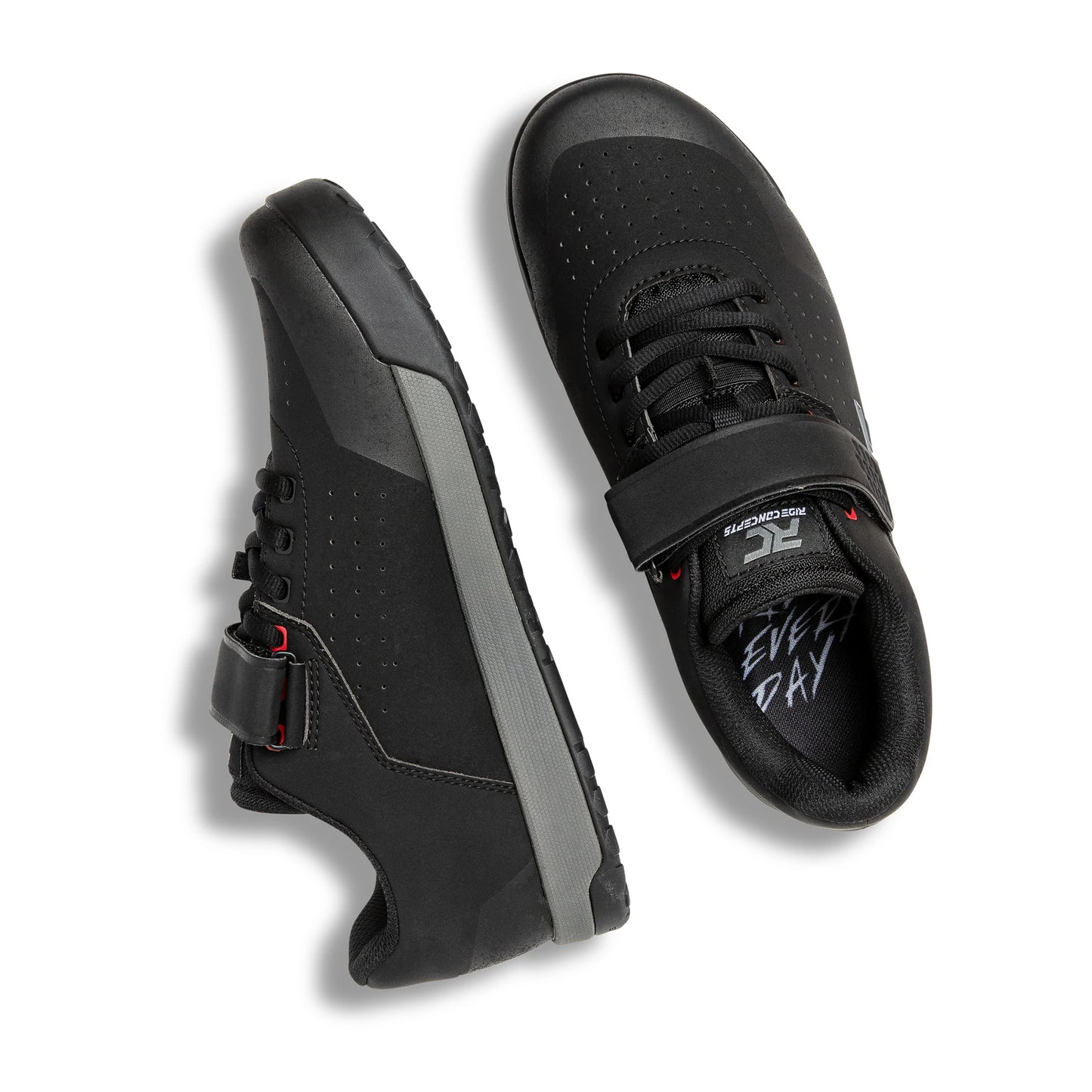 Ride Concepts Hellion Clipless MTB Shoe - Black-Charcoal - 2022