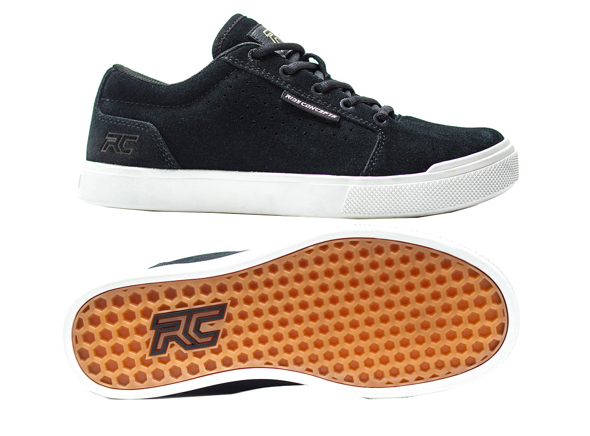 Ride Concepts Vice Flat Pedal Shoes - Womens - Black Black US 5 