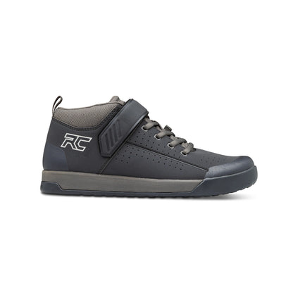Ride Concepts Wildcat Mid-Top Flat Pedal MTB Shoe - Black-Charcoal - 2022