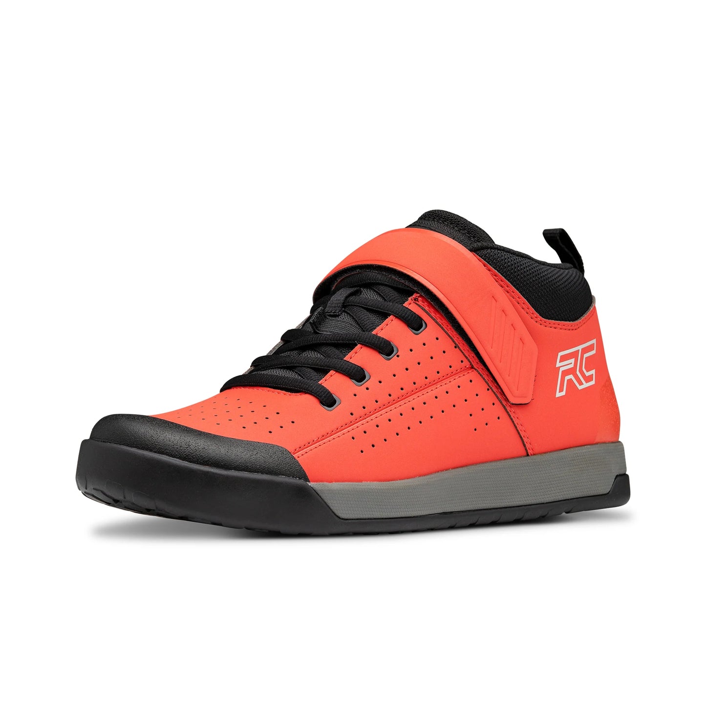 Ride Concepts Wildcat Mid-Top Flat Pedal MTB Shoe - Red - 2022