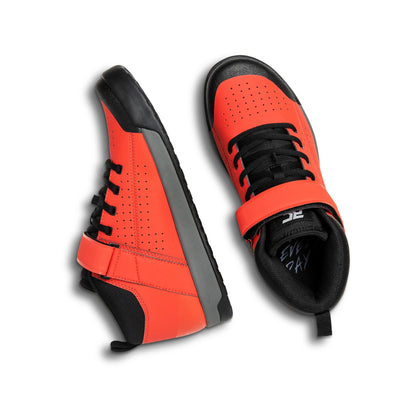 Ride Concepts Wildcat Mid-Top Flat Pedal MTB Shoe - Red - 2022