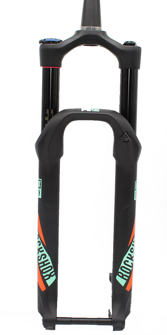 RockShox Pike RC 140 27.5+/29" 15x110 - Black-Orange-Mint Decals Black - Orange - Mint Decals 51mm Offset - 1.5" Tapered SoloAir