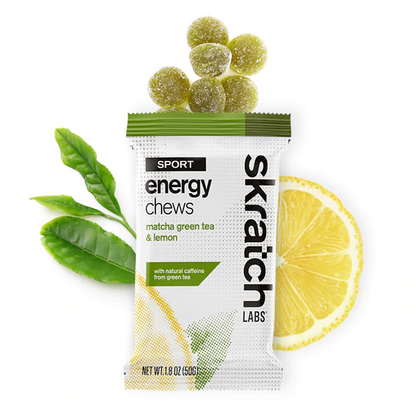 Skratch Labs Sport Energy Chews - Matcha Green Tea & Lemon