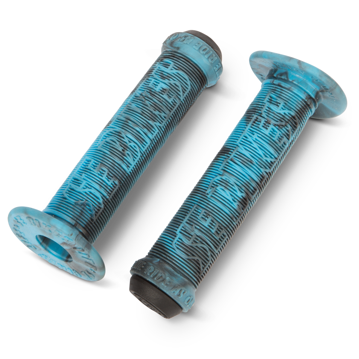 SE Bikes Life BMX Grips - Blue Swirl Blue Swirl  