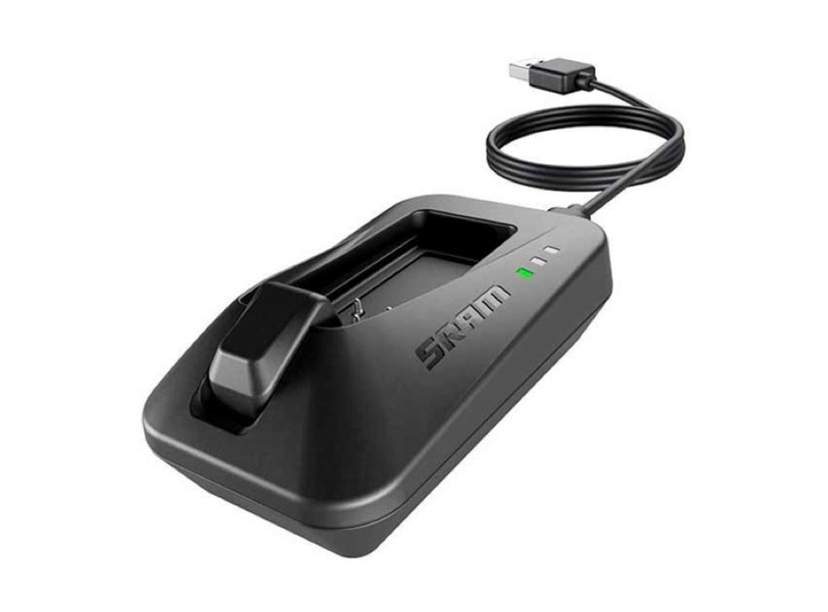 SRAM eTap and eTap AXS Battery Charger and Cord Black Cord Included 