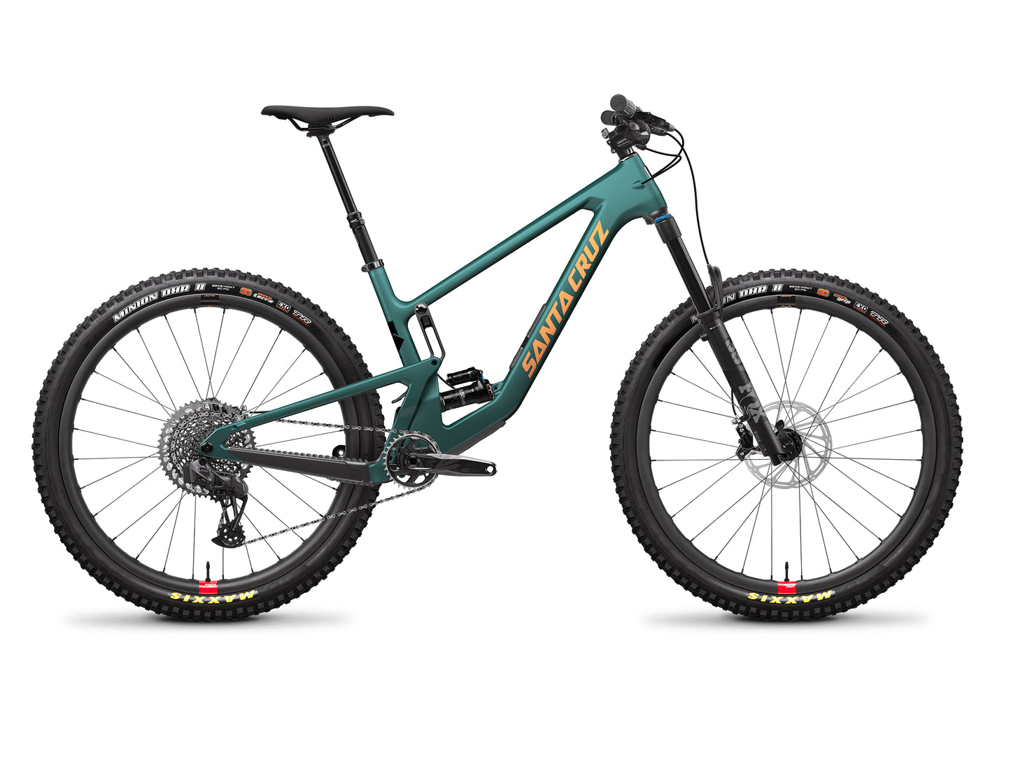 Santa Cruz Hightower Carbon 29 - GX AXS Reserve - Matt Evergreen - Large - Demo1