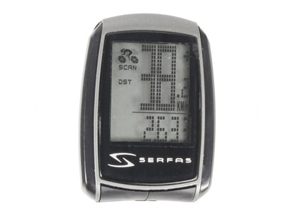 Serfas SI-40 22 Function Wireless Computer Black - Silver  