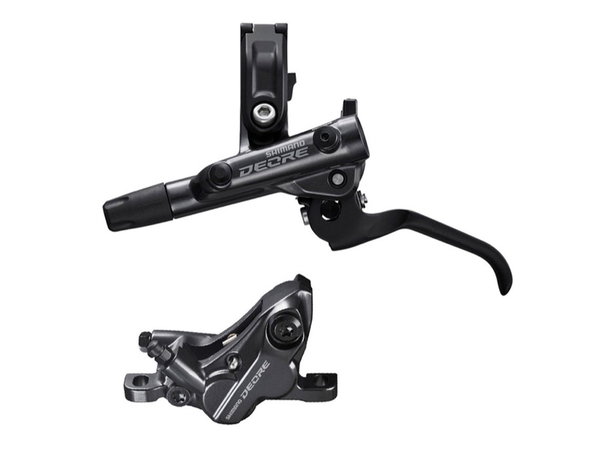 Shimano Deore M6120 Disc Brake - Front - Black Black  