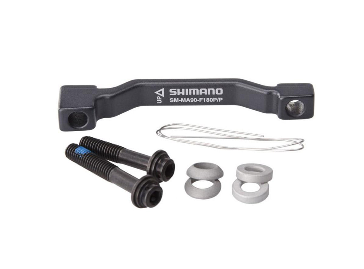Shimano Disc Brake Adapter Black 203mm Rotor - PM160 Fork 