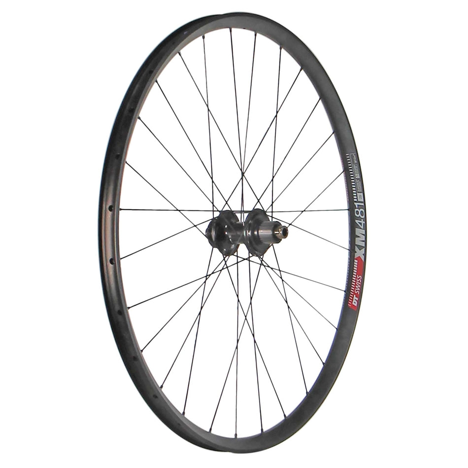 Shimano MT901B on DT XM481 29" MTB Wheel - Rear Black 12x148mm Center Lock - MicroSpline
