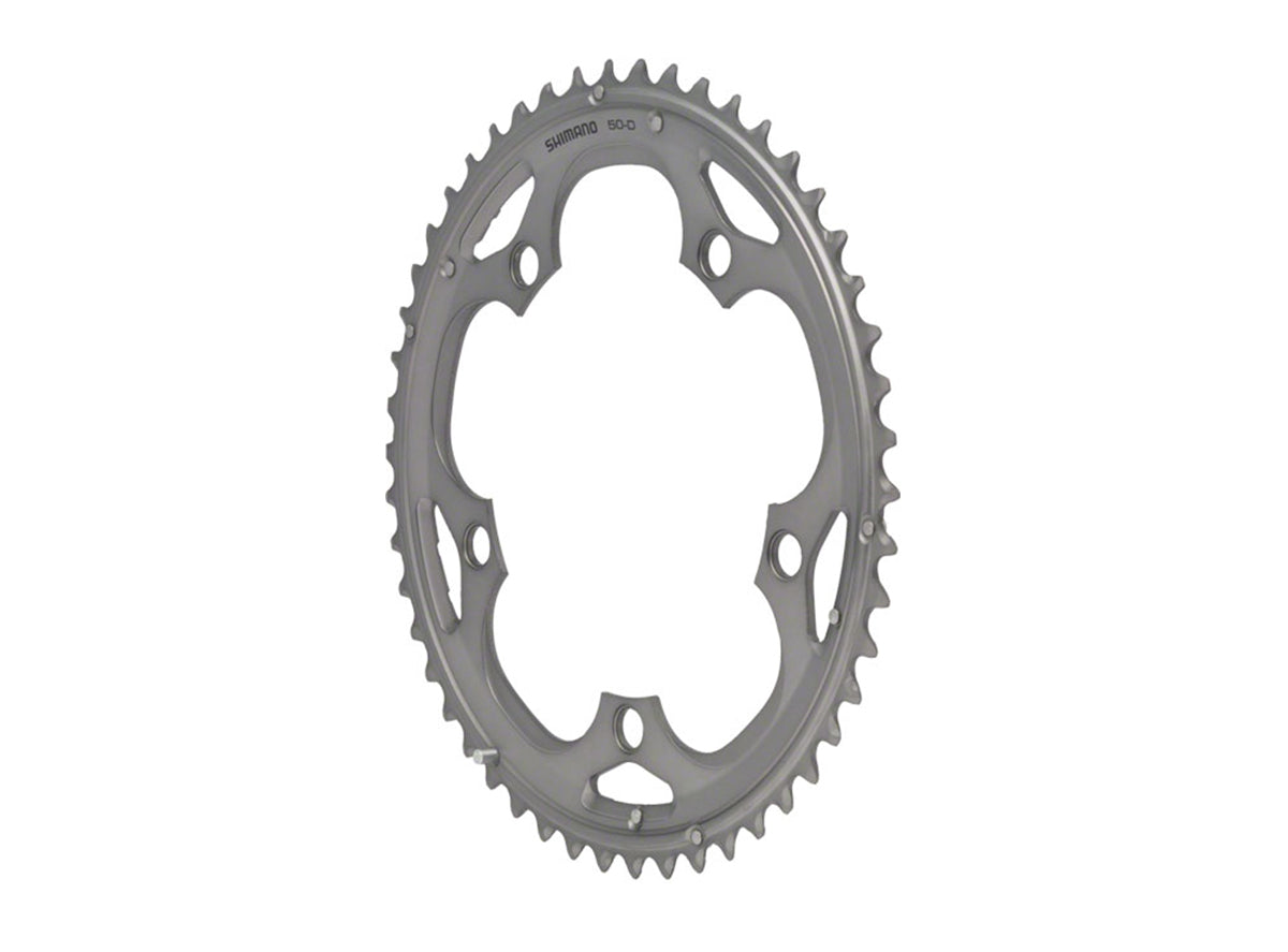 Shimano 105 5703 Triple 10 Spd Chainring Silver 50t - 130mm Outer