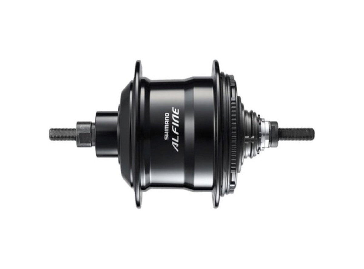 Shimano Alfine S7001-11 Internal Gear Disc Hub - Black Black Bolt On - 32h 
