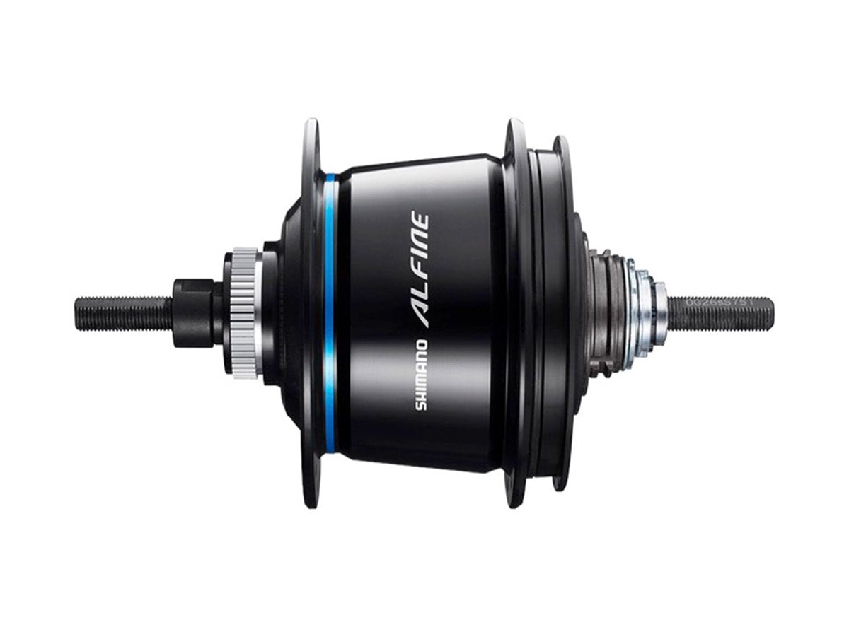 Shimano Alfine S7051-8 Di2 8 Spd Rear Disc Hub - Black Black Bolt On - 32h 