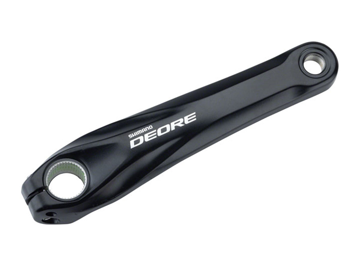 Shimano Deore FC M617 Replacement Crank Arm Black Left Hand - 175mm 