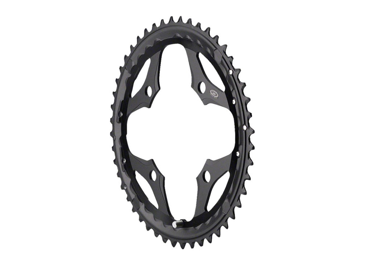 Shimano SLX FCM660 9 Spd Triple Chainring - Black