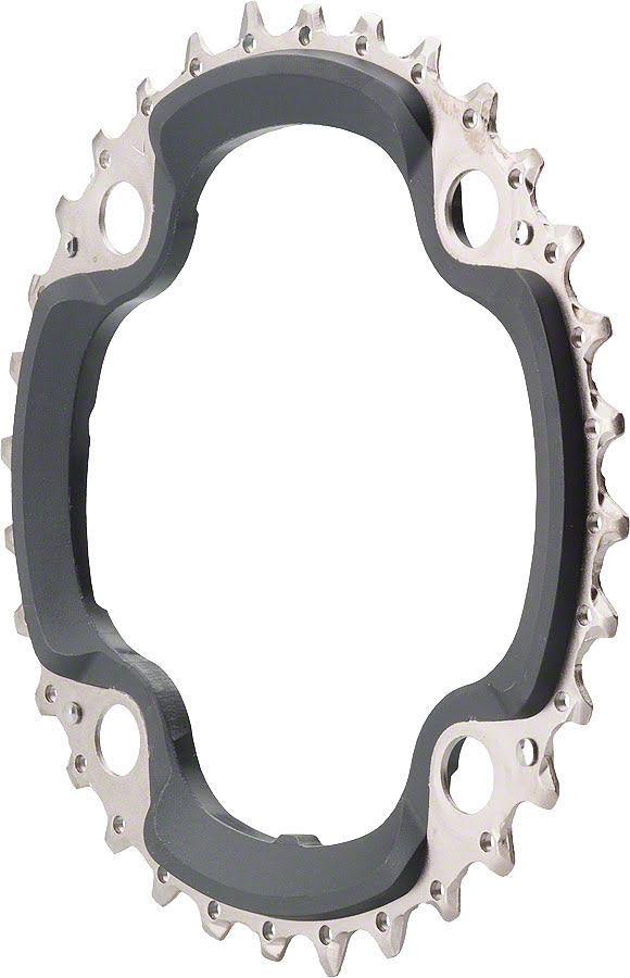 Shimano SLX FCM660 9 Spd Triple Chainring - Black