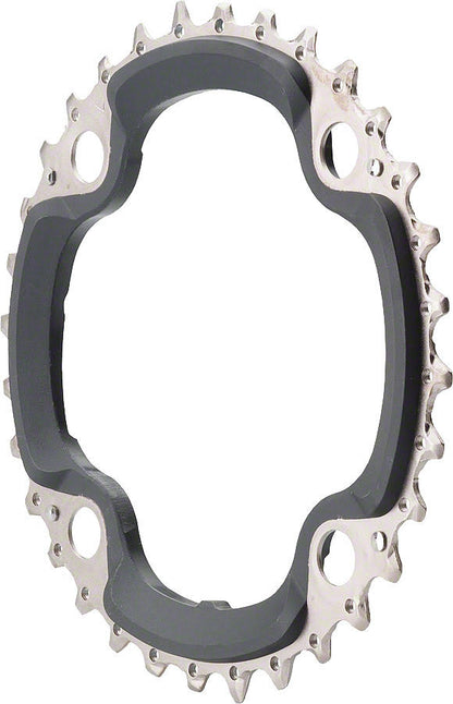 Shimano SLX FCM660 9 Spd Triple Chainring - Black