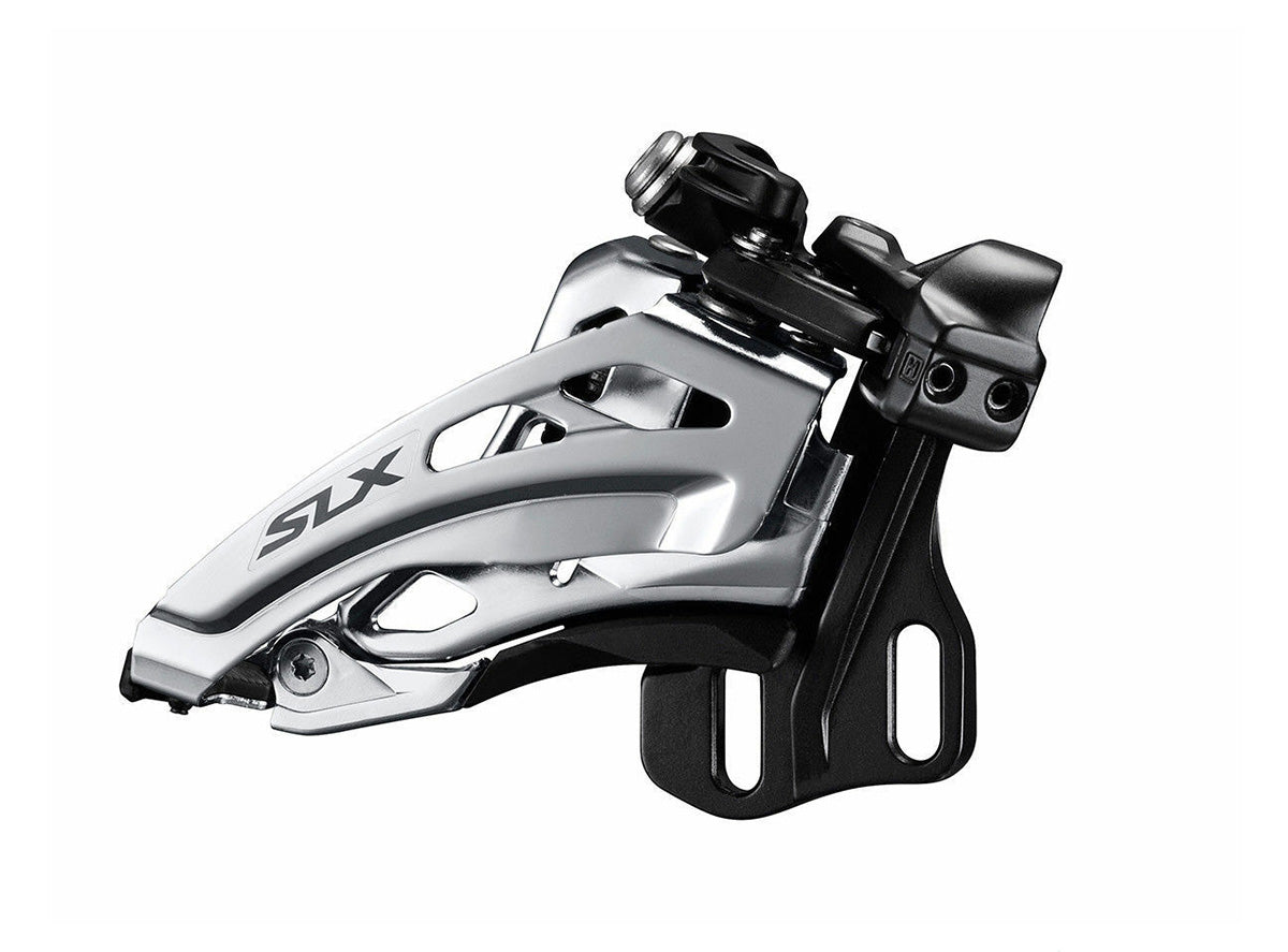Shimano SLX M677-E 2x10 Front Derailleur Silver E-Type 