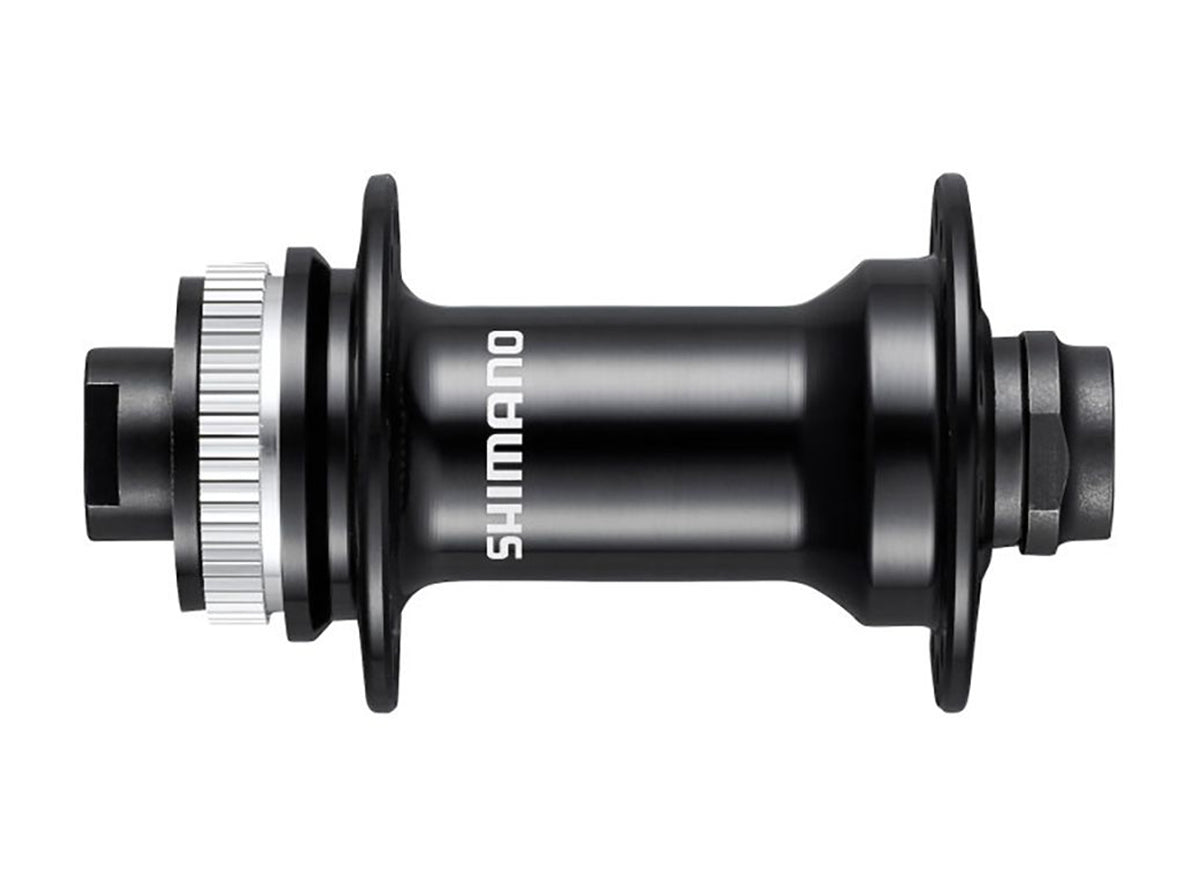 Shimano Tiagra RS470 Front Disc Hub - Center Lock Black - Silver 12x100mm 32h